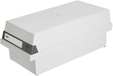 HAN A6 Card Index - Grey Plastic with Lid