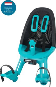 Qibbel Air Fietsstoeltje Voor - Turquoise