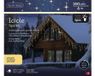 Lumineo Led Icicle 6 meter 180 LED zwart/soft gold