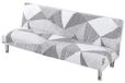 Housse de canapé convertible extensible pour canapés sans accoudoirs