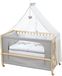 Roba Jumbo Twins Co-sleeper - 126 x 66 cm - Naturel