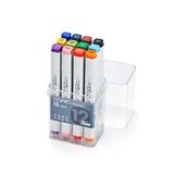 COPIC Classic Marker Basic Set met 12 kleuren