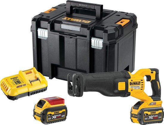 DeWALT DCS389X2 Accu Reciprozaag 54V XR Flexvolt 9,0Ah + TSTAK