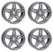 Rial jantes, modèle M10, taille 6.5x17, et44, 5x112, adapté pour MERCEDES-BENZ A, B, CLA, GLA, GLB