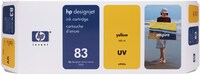 HP 83 680-ml Yellow DesignJet UV Ink Cartridge single pack / geel