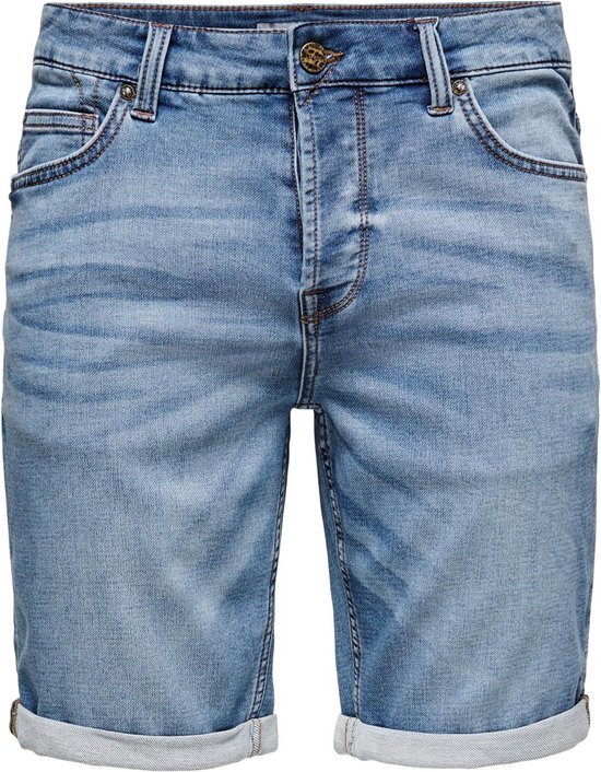 ONLY & SONS ONSPLY LIFE JOG BLUE SHORTS PK 8584 NOOS Heren Broek - Maat S