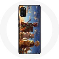 Maniacase Etui voor Oppo A16 Tanjiro Inosuke en Zenitsu Demon Slayer Kimetsu no Yaiba Anime Manga