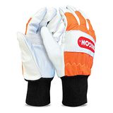 Oregon Kettingzaag-beschermende handschoenen van leer met bescherming voor linkshandigen - maat 11 (XL)