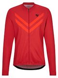 Ziener Nitan Fietsshirt voor heren, mountainbike, racefiets, ademend, sneldrogend, elastisch, lange mouwen (1 stuk)