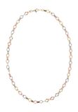 Gaya Necklace Gold Rose Silver