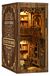 Merkloos DIY Book Nook Miniatuur Poppenhuis Knutselset voor Volwassenen