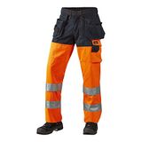 JAK 11100 High Vis Werkbroek | Oranje/Navy | 64L