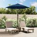 Maison Exclusive Parasol, bleu, 200 x 224 cm, aluminium