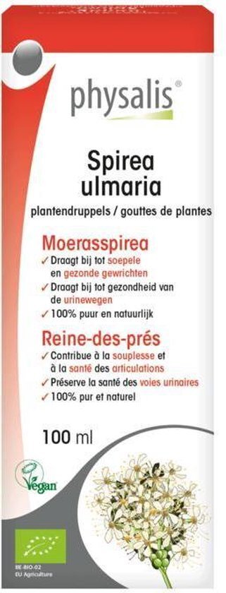 Physalis Plantendruppels Spirea Ulmaria Vloeibaar 100ml