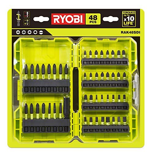 Ryobi RAK48SDI Torque+ slagmoerbitset (48-delig)