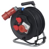 AS-Schwabe CEE-veiligheidskabelhaspel 20 m, H07RN-F 5G 2,5 / ingang 400 volt, 16 ampère, IP44