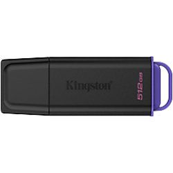 Kingston Technology DataTraveler 512 GB Draagbaar USB-stick 3.2 Gen 1 Exodia Paars, zwart