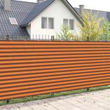 vidaXL Balkon Privacy Scherm 150 x 1000 cm Stof met PU-coating