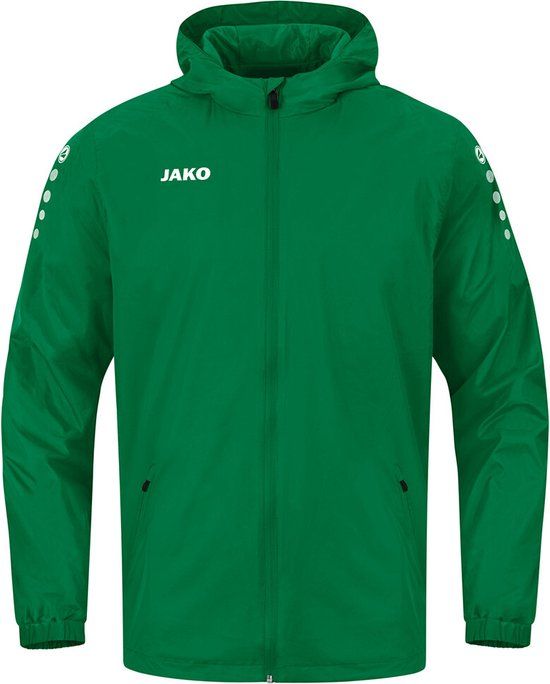 Jako Team 2.0 Regenjas Junior - Maat 140 - Groen