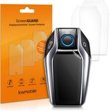kwmobile 3x beschermfolie geschikt voor BMW display sleutel autosleutel