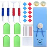 Ensemble d'outils pour mosaïque diamant - Bleu
