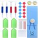 Ensemble d'outils pour mosaïque diamant - Bleu