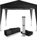 Kronenburg Vouwtent Partytent 2 x 2m, Kleur Zwart