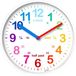 ACCTIM 22522 Wickford White Kids Wall Clock