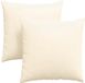vidaXL Zitkussens - 2 stuks - Crème - 60 x 60 cm - Corduroy stof