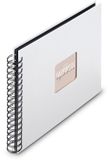 Spiraal-album Hama Spiraal fotoalbum - Fine Art - 28x24 cm - 50 pagina's - Wit