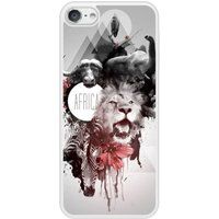 Apple iPod Touch 5/6 Africa Swag Bedrukt Siliconen Hoesje