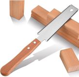 Merkloos 6 inch dubbelzijdige trekzaag met flexibel SK5-zaagblad voor houtbewerking