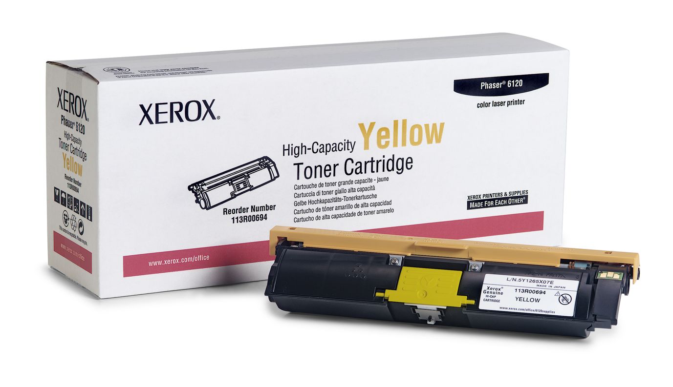 Xerox Hoge capaciteit gele toner 113R00694 - 4500 pagina's