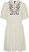 VERO MODA Jurk 'Sina' hemelsblauw / greige / donkergroen / bordeaux