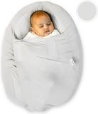 Mimmti Sleepynest relaxhoes voor voedingskussen Grijs