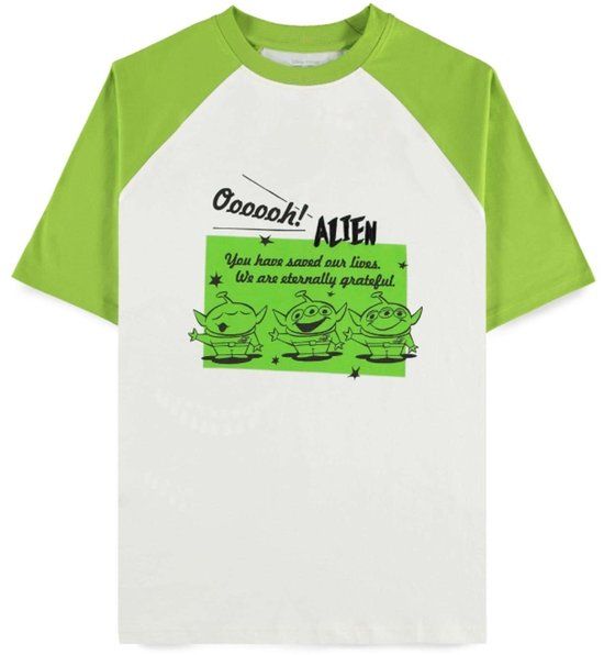 Toy Story 5 - Aliens Heren T-shirt - wit/groen - L