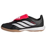 adidas uniseks-kind Predator League Fold-Over Tongue Indoor Football Kids Shoes, Core Black/Ftwr White/Lucid Red, 30 EU