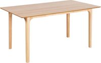 Beliani DELMAS Eettafel Lichtbruin MDF