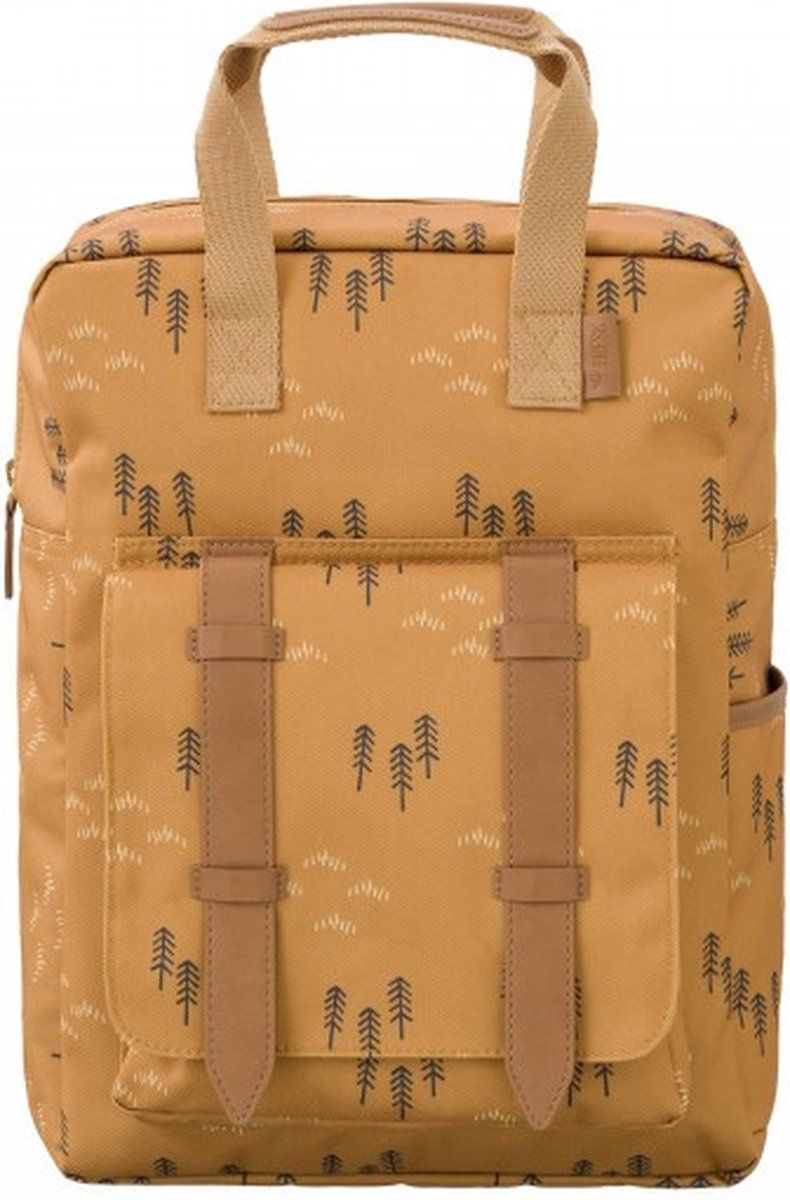 Fresk Rugzak Groot Woods Spruce Yellow - Geel