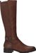 Tamaris - Dames - Laarzen - Bruin - Imitatieleer/Leer - Hakhoogte 3-4 cm - Ritssluiting - Ronde neus - Maat 38