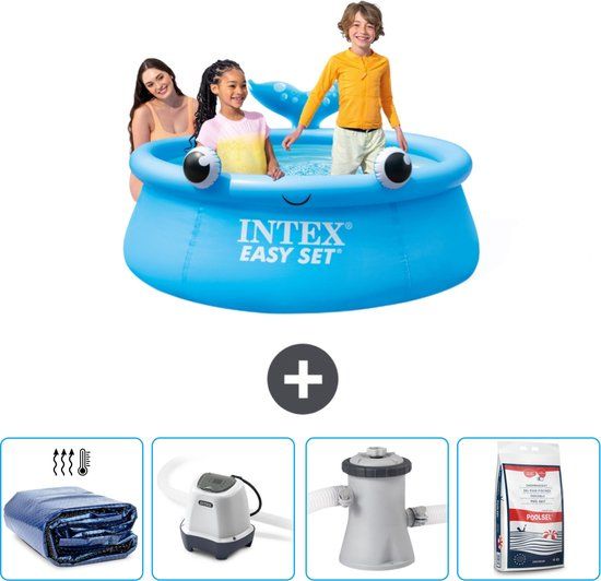 Intex Easy Set Zwembad - 183 x 51 cm - Blauw - Inclusief Accessoires
