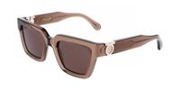Ferragamo SF2066S Transparent brown 52/21/140 WOMAN Zonnebrillen