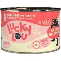 Lucky Lou Kitten Gevogelte 24x200 g