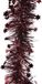 Decoris Kaemingk Lametta guirlande PVC d9l270 cm obld kerst Decoris rood