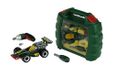 Theo Klein 8375 Bosch Grand Prix-koffer I Met accuschroevendraaier op batterijen I Raceauto met 10 demonteerbare onderdelen I Voor kinderen vanaf 3 jaar