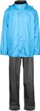 Ralka Comfort Regenpak Volwassenen Unisex Maat S Azuurblauw/Antraciet