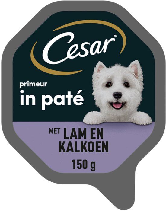 Cesar Hond natvoer Classic Kalkoen & Lam 14 x 150 gram