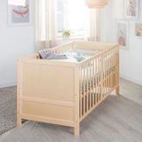 ROBA Easy Sleep Omvormbaar Babybedje - 70 x 140 cm - Natuurlijk Hout