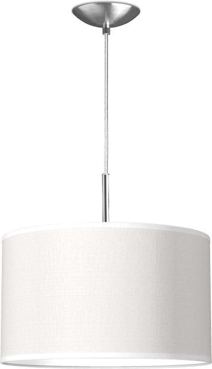 Home Sweet Home Hanglamp - - verlichtingspendel inclusief lampenkap - moderne pendellamp - 1 lichts - Ø 35 cm lengte 100cm - geschikt voor E27 LED lampe - wit
