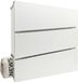 Merkloos Relaxdays Brievenbus met slot - 37,5x35,5x10,5 cm - wit